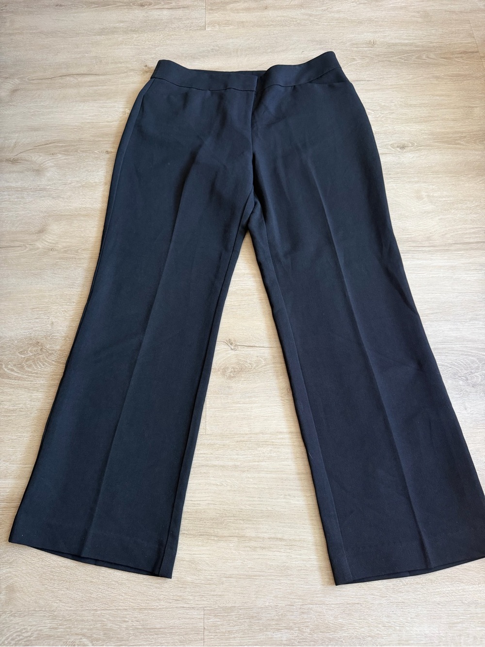 Anne Klein Womens Black Trousers Pants Classic SZ 10P - Picture 1 of 6